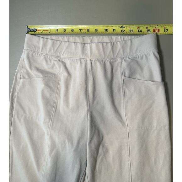 D & Co Active Capri Workout Pants Women’s M Tan - Picture 6 of 7